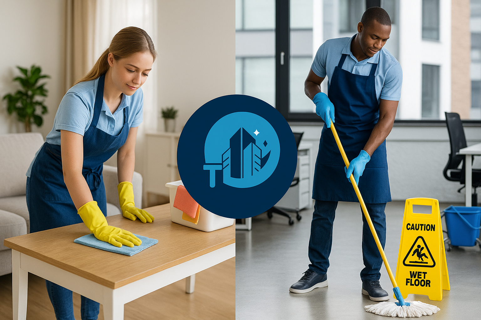 Residential and commercial cleaning service